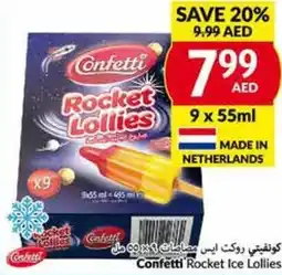 Viva Confetti Rocket Ice Lollies offer