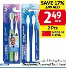 Viva Oradentex Assorted Toothbrush offer