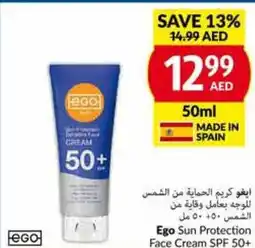 Viva Ego Sun Protection Face Cream SPF 50+ offer