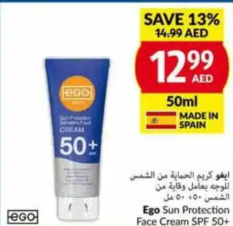 Viva Ego Sun Protection Face Cream SPF 50+ offer