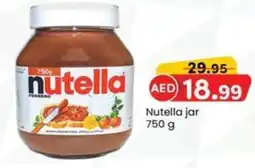 KM Trading Nutella jar offer