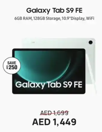 Jumbo Samsung Galaxy Tab S9 FE offer