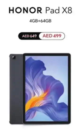 Jumbo Honor Pad X8 offer