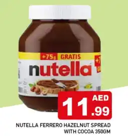 Al Madina NUTELLA Chocolate Spread offer