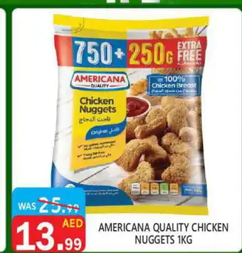 United Hypermarket AMERICANA Chicken Nuggets offer