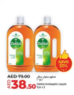 Lulu Hypermarket DETTOL Disinfectant offer