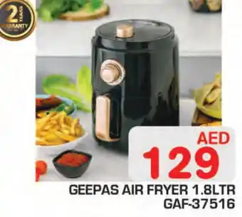 Baniyas Spike Hypermarket GEEPAS Air Fryer offer