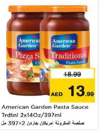 Nesto AMERICAN GARDEN Pizza & Pasta Sauce offer