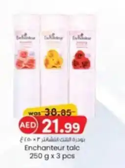 KM Trading Enchanteur talc offer