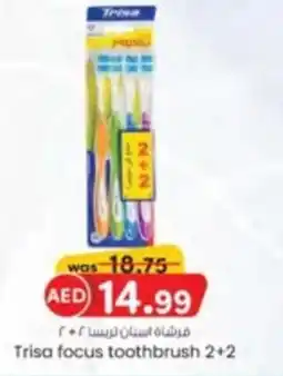 KM Trading Trisa focus toothbrush 2+2 offer