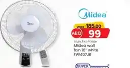 KM Trading Midea wall fan 16 white FW407JR offer