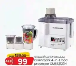 KM Trading Olsenmark 4 in 1 food processor OMSB2137N offer
