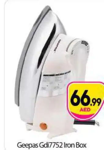 Bigmart GEEPAS Ironbox offer