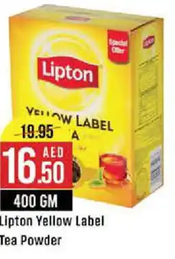 West Zone Supermarket Lipton Tea Powder offer