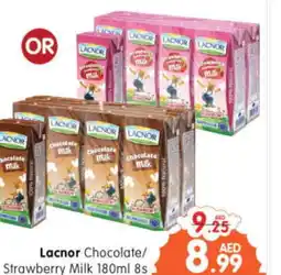Al Madina Hypermarket LACNOR Flavoured Milk offer