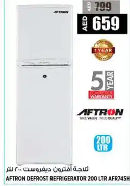 Hashim Hypermarket AFTRON Refrigerator offer
