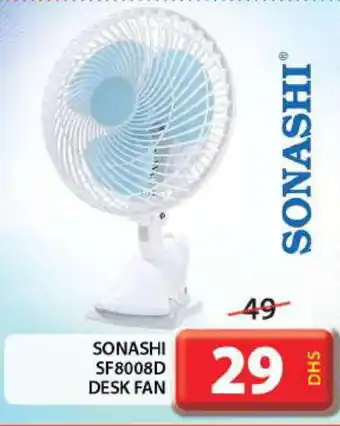Grand Hyper Market SONASHI Fan offer