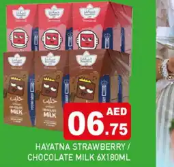 Al Madina HAYATNA Flavoured Milk offer