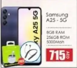Amber Samsung A25 - 5G offer