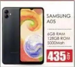 Amber SAMSUNG A05 offer