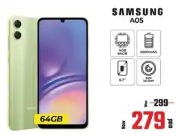 Kenz Hypermarket SAMSUNG A05 offer