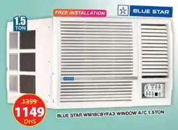 Grand Hyper Market BLUE STAR WM18CBYFA3 WINDOW A/C offer