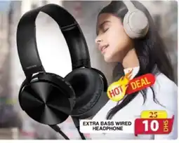 Grand Hyper Market Extra bass wired headphone offer