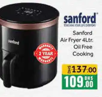 Mango Hypermarket LLC SANFORD Air Fryer offer