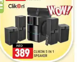 Shaklan CLIKON Speaker offer