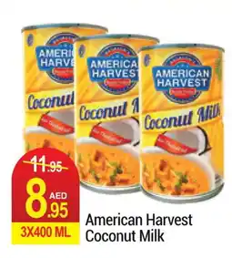 New W Mart AMERICAN HARVEST Coconut Milk offer