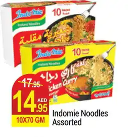 New W Mart INDOMIE Noodles offer