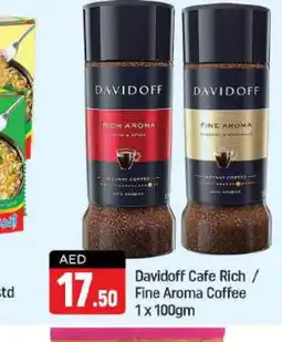 Shaklan DAVIDOFF Coffee offer
