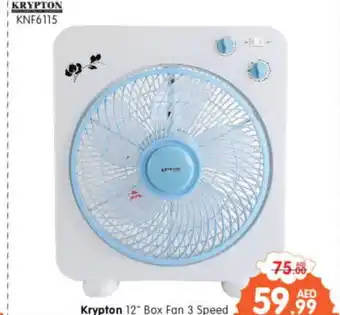 Al Madina Hypermarket KRYPTON Fan offer
