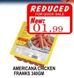 Grand Majestic Hypermarket AMERICANA Chicken Franks offer