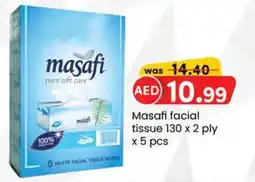 KM Trading Masafi facial tissue offer