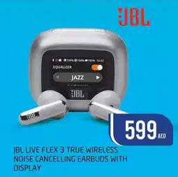 Safari Hypermarket JBL live flex 3 true wireless noise cancelling earbuds with display offer