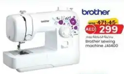 KM Trading BROTHER sewing machine JA1400 offer