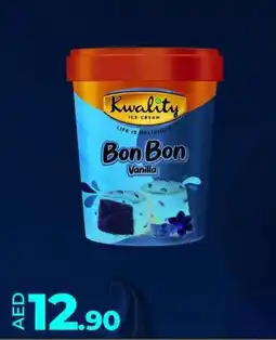 Lulu Hypermarket Kwality Bon Bon Vanilla Ice Cream offer