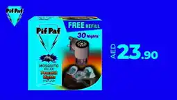 Lulu Hypermarket Pif Paf Power Guard Liquid Electrical Device With 30 Nights Refill offer