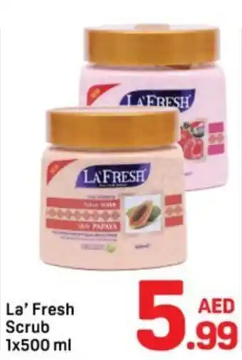 Day To Day La' fresh scrub offer