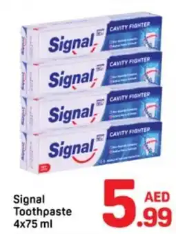 Day To Day Signal Toothpaste offer