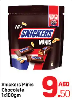 Day To Day Snickers Minis Chocolate offer