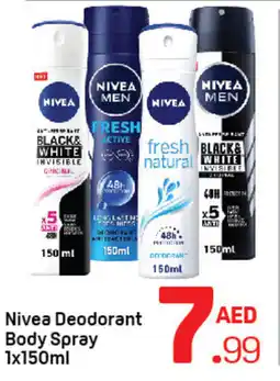 Day To Day Nivea Deodorant Body Spray offer