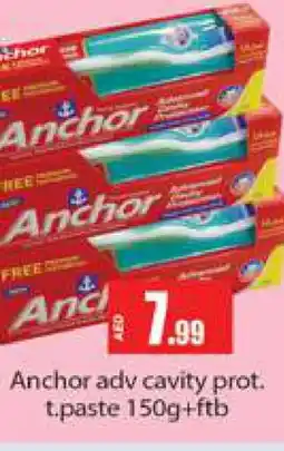 Gulf Hypermarket ANCHOR Toothpaste offer