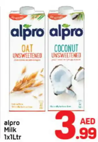 Day To Day Alpro Milk offer