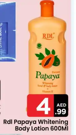 Mark & Save RDL Body Lotion & Cream offer
