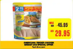 Megamart Americana tender chicken breast offer