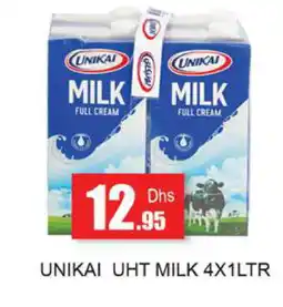 Zain Hypermarket UNIKAI Long Life / UHT Milk offer