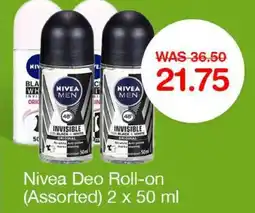 Choithrams Nivea Deo Roll-on offer