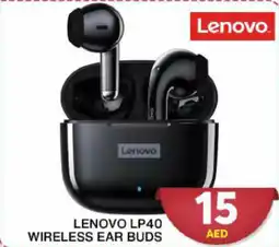 Grand Hyper Market Lenovo LP40 wireless ear buds offer